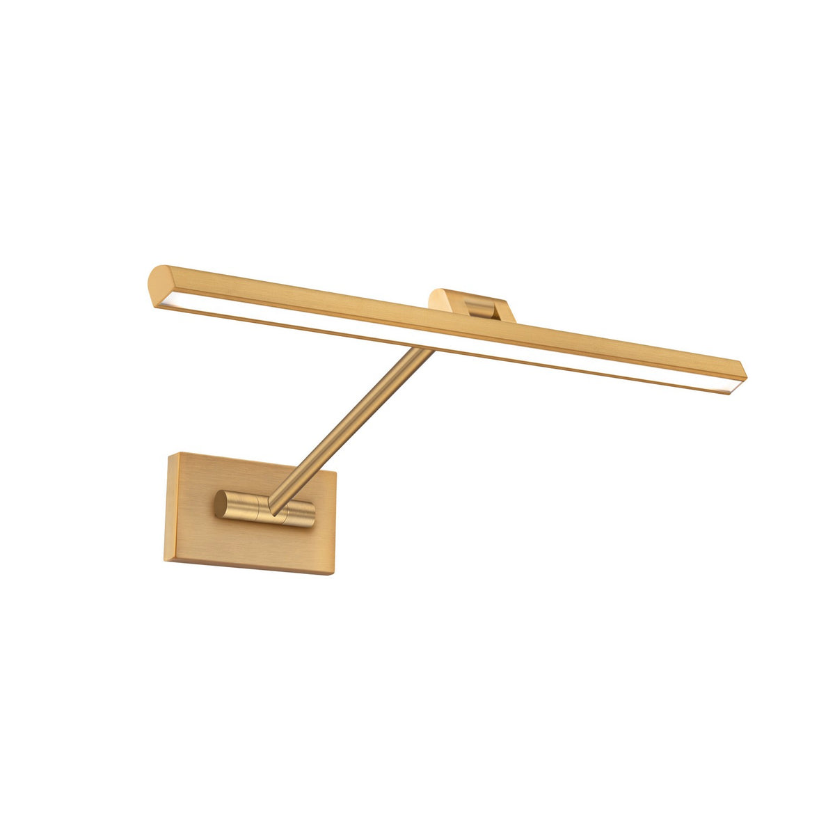 W.A.C. Lighting - PL-11025-AB - LED Picture Light - Reed - Aged Brass