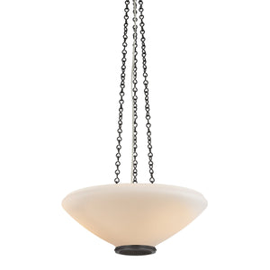 Hudson Valley - 2317-DB - Three Light Pendant - Awosting - Distressed Bronze