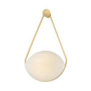 Hudson Valley - 3361-AGB - LED Wall Sconce - Blaina - Aged Brass