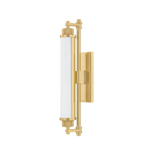 Hudson Valley - 4718-AGB - LED Bath - Plandome - Aged Brass
