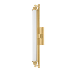 Hudson Valley - 4728-AGB - LED Bath - Plandome - Aged Brass