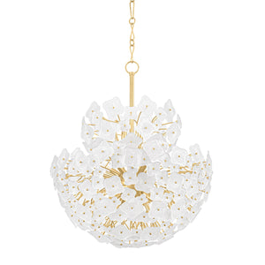 Hudson Valley - 5613-VGL - 13 Light Chandelier - Barrytown - Vintage Gold Leaf