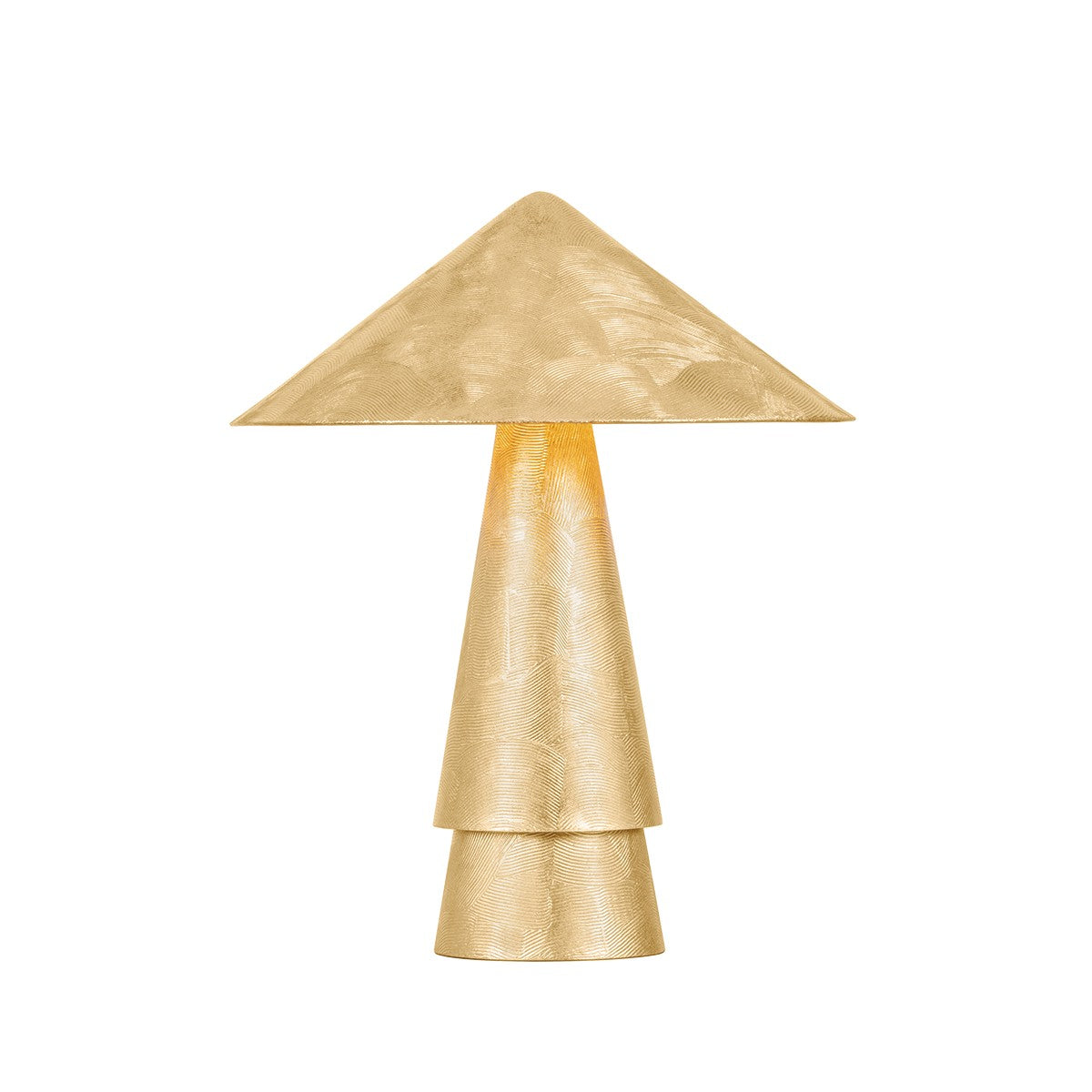 Hudson Valley - L2522-VGL - One Light Table Lamp - Foxton - Vintage Gold Leaf
