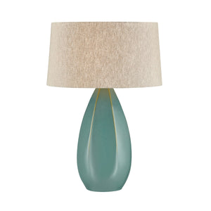 Hudson Valley - L7730-AGB/CNW - One Light Table Lamp - Colwyn - Aged Brass/Ceramic Celadon Wash