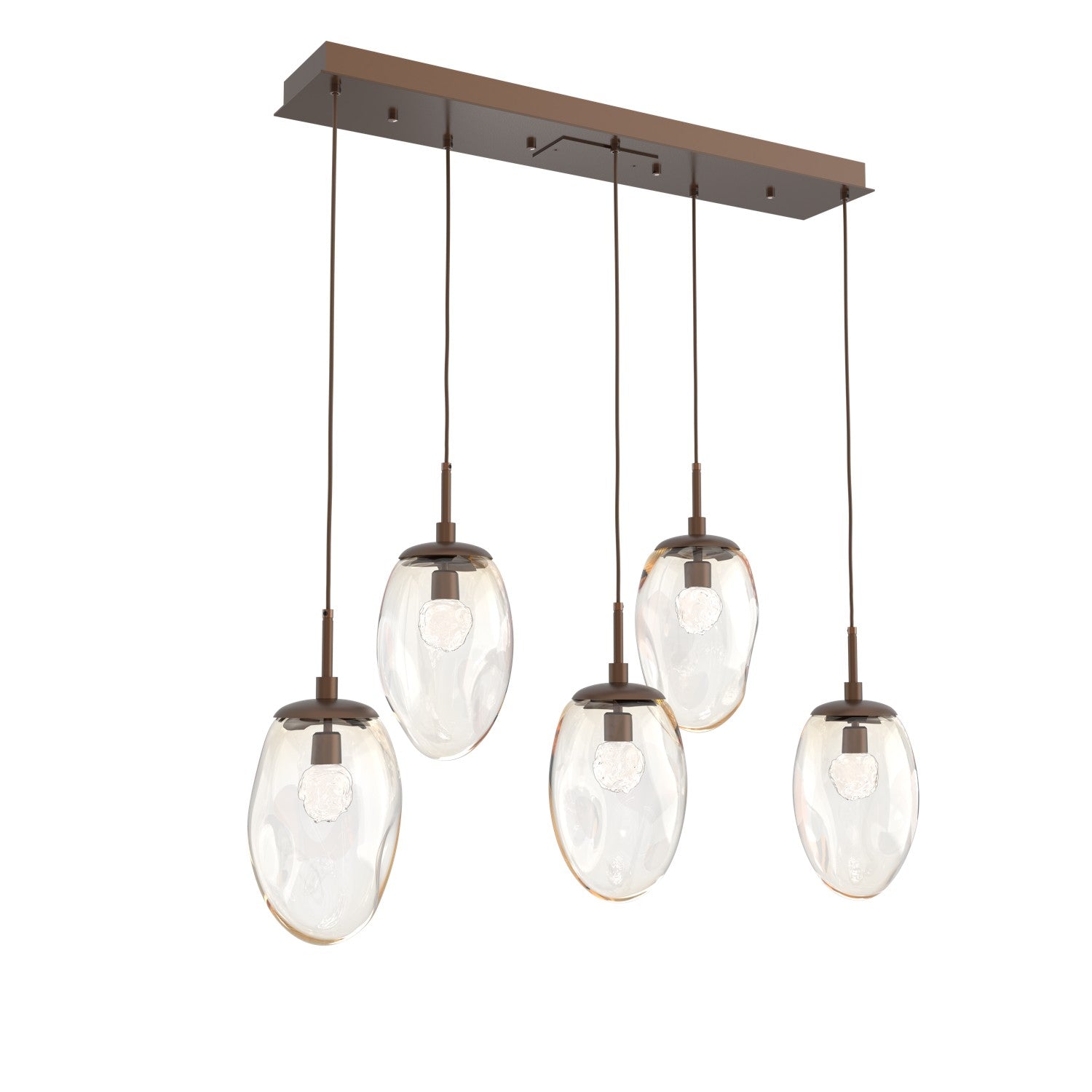 Hammerton Studio - PLB0067-05-BB-FA-C01-L1 - LED Pendant - Meteo - Burnished Bronze