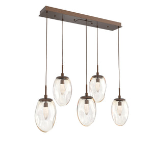 Hammerton Studio - PLB0067-05-BB-GA-C01-L1 - LED Pendant - Meteo - Burnished Bronze