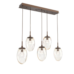 Hammerton Studio - PLB0067-05-BB-ZA-C01-L1 - LED Pendant - Meteo - Burnished Bronze