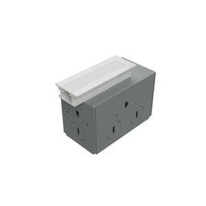 W.A.C. Lighting - LED-T-RBOX5-WT - Recessed Mounted Trim Channel Wiring Box - Invisiled - White