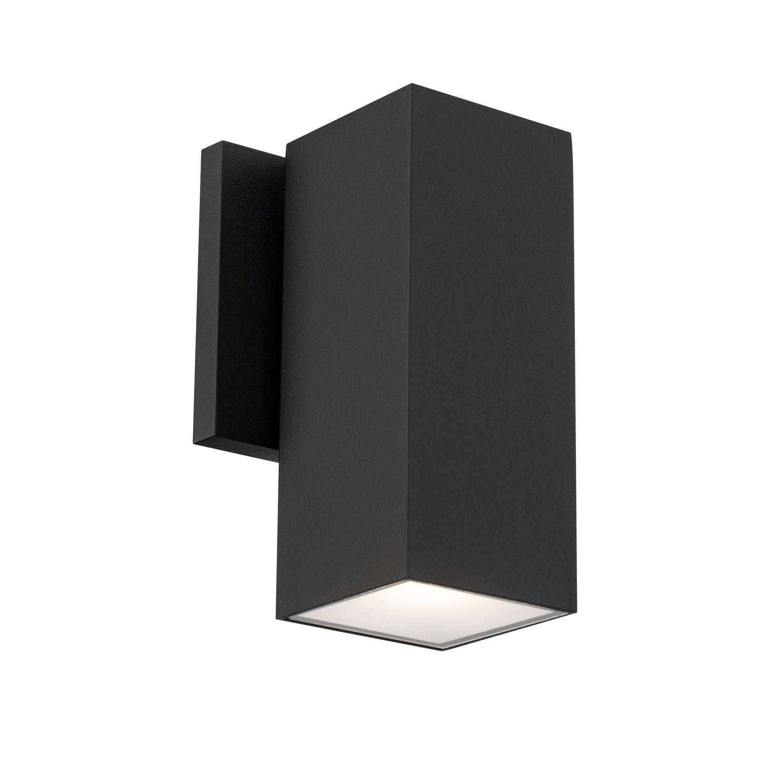 W.A.C. Lighting - WS-W220208-CS-BK - LED Wall Sconce - Cubix - Black