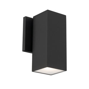 W.A.C. Lighting - WS-W220208-CS-BK - LED Wall Sconce - Cubix - Black