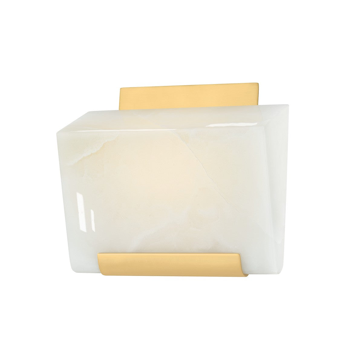 Hudson Valley - 3541-AGB - LED Wall Sconce - Fairfield - Aged Brass