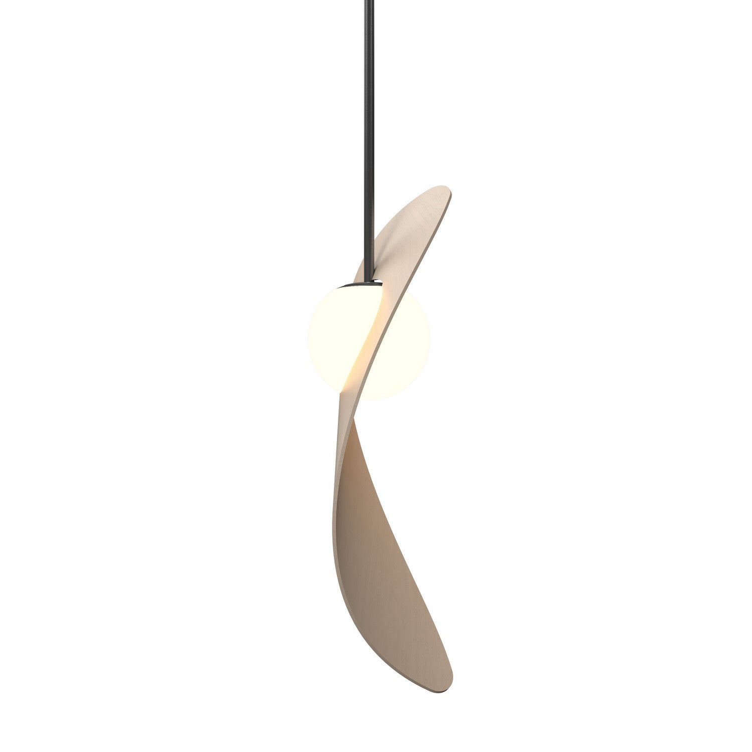 Accord Lighting - 1511.48 - One Light Pendant - Oyster - Organic Cappuccino