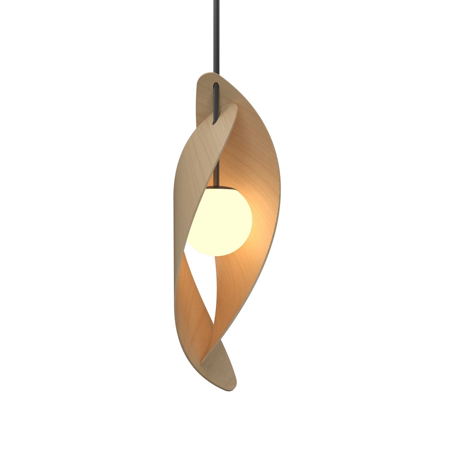 Accord Lighting - 1512.34 - One Light Pendant - Oyster - Maple