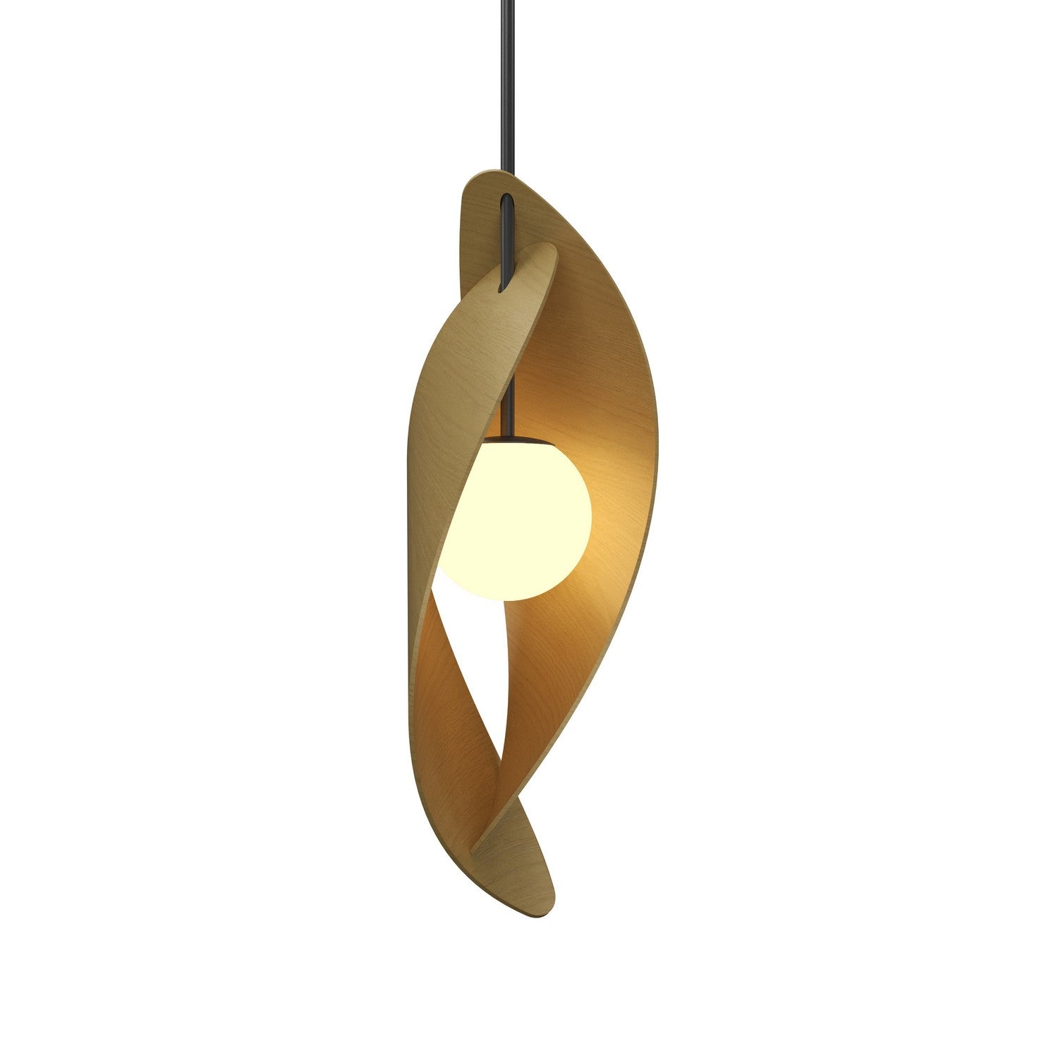 Accord Lighting - 1512.49 - One Light Pendant - Oyster - Organic Gold