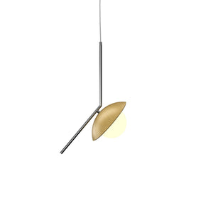 Accord Lighting - 1513.49 - One Light Pendant - Oyster - Organic Gold