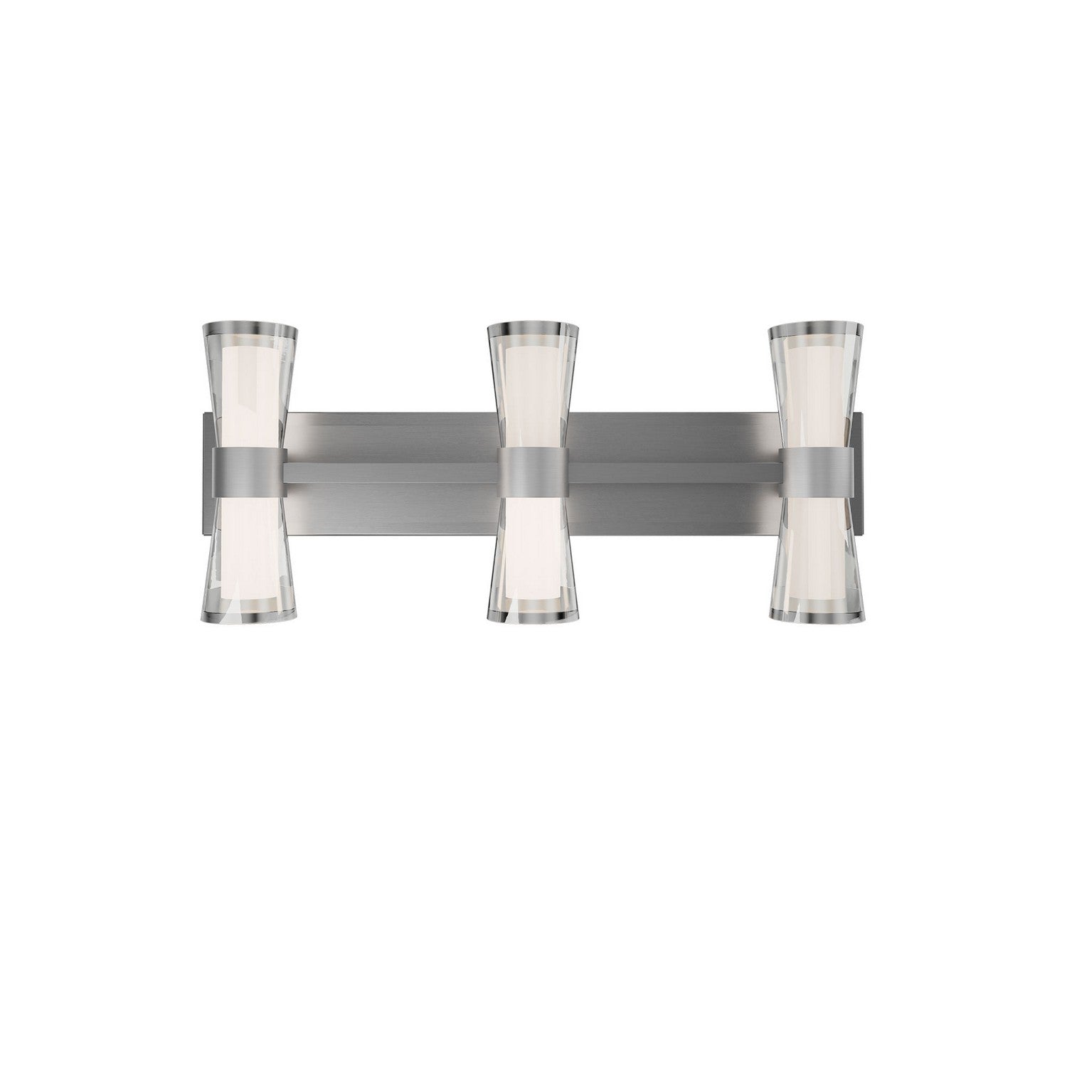 W.A.C. Lighting - WS-91524-30-BN - LED Wall Sconce - Hourglass - Brushed Nickel