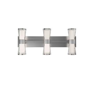 W.A.C. Lighting - WS-91524-30-BN - LED Wall Sconce - Hourglass - Brushed Nickel