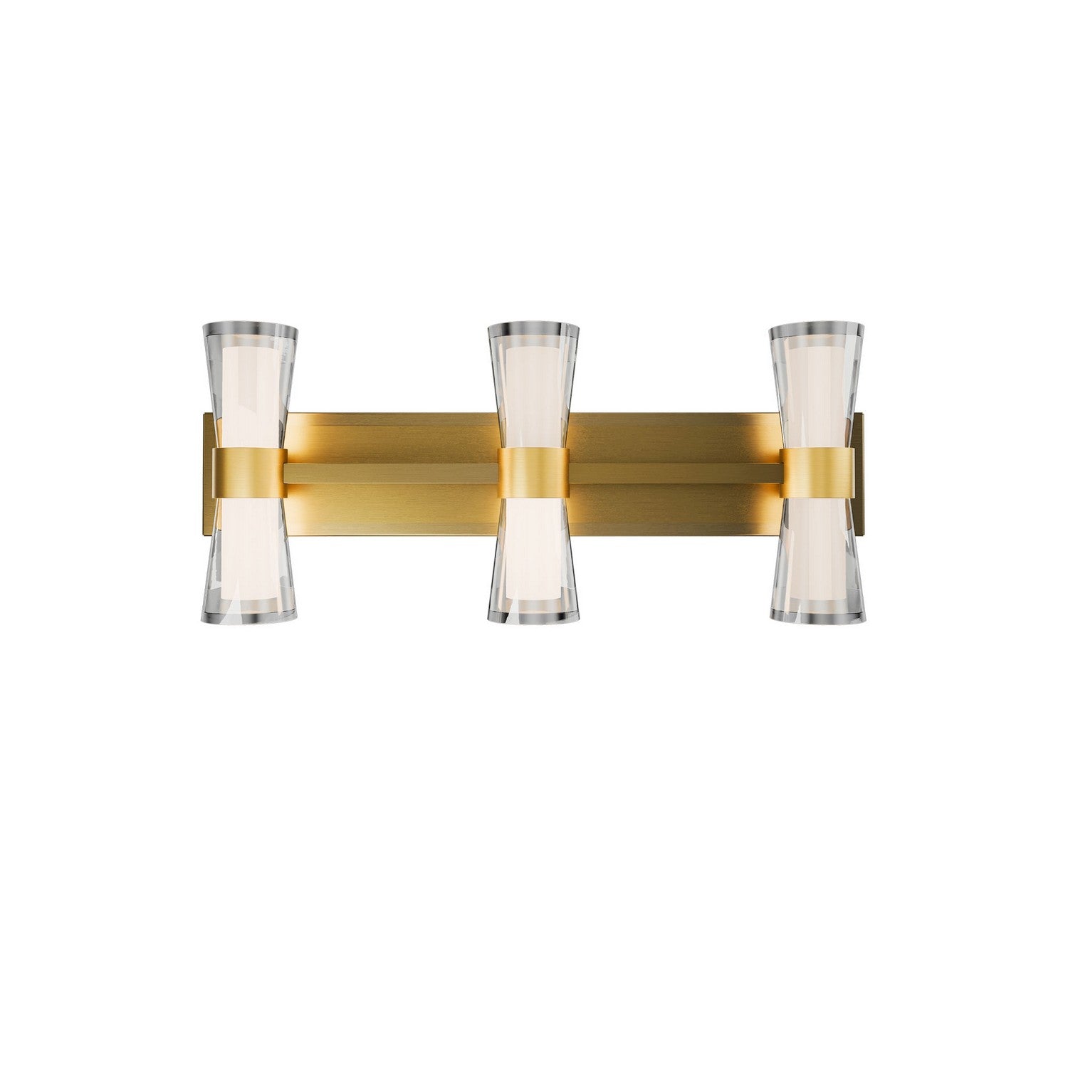W.A.C. Lighting - WS-91524-30-AB - LED Wall Sconce - Hourglass - Aged Brass