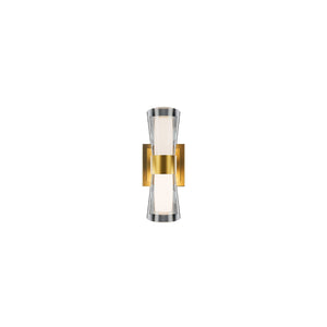 W.A.C. Lighting - WS-91510-30-AB - LED Wall Sconce - Hourglass - Aged Brass