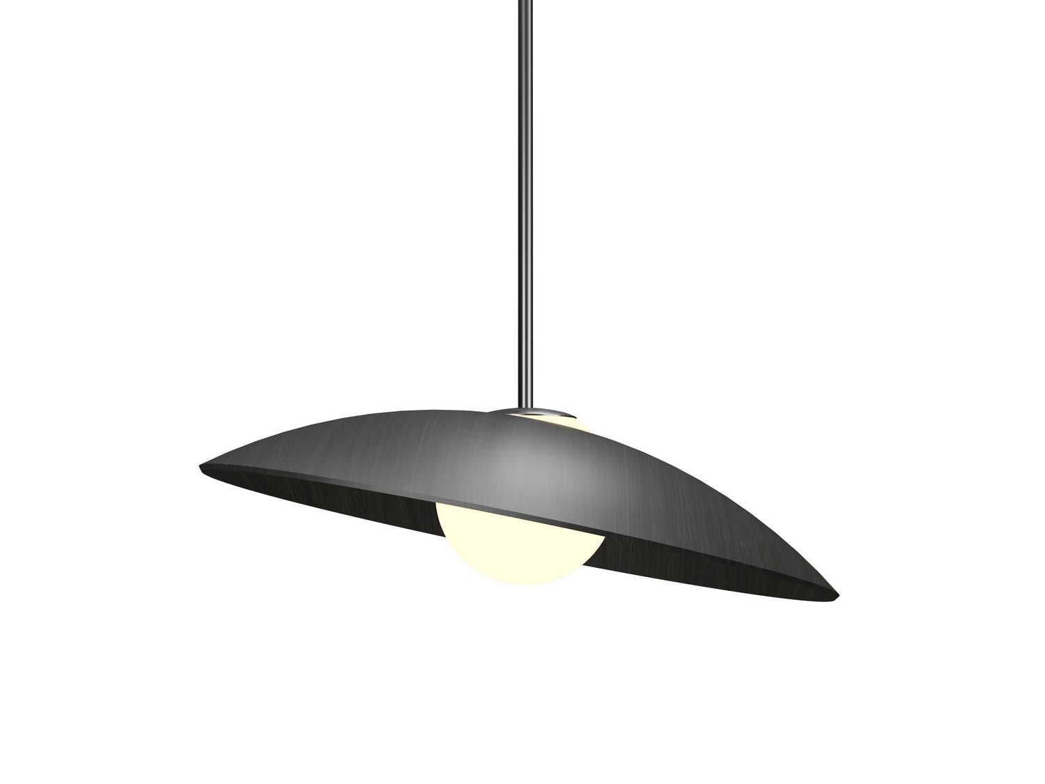 Accord Lighting - 1515.44 - One Light Pendant - Oyster - Charcoal