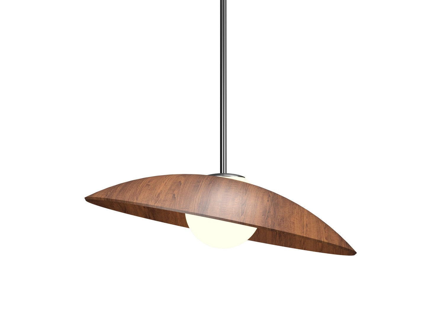 Accord Lighting - 1522.06 - One Light Pendant - Oyster - Imbuia
