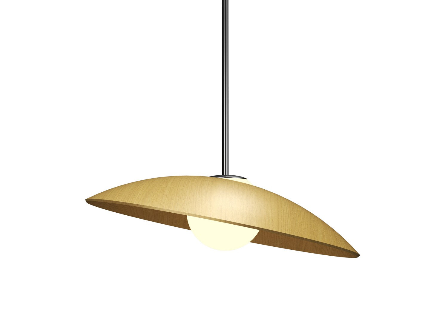 Accord Lighting - 1522.49 - One Light Pendant - Oyster - Organic Gold