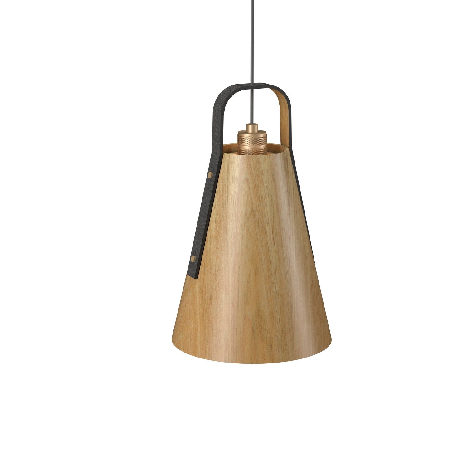 Accord Lighting - 1527.09 - One Light Pendant - Strap - Louro Freijo
