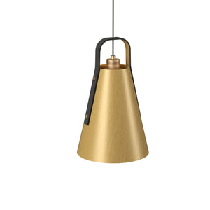 Accord Lighting - 1527.49 - One Light Pendant - Strap - Organic Gold