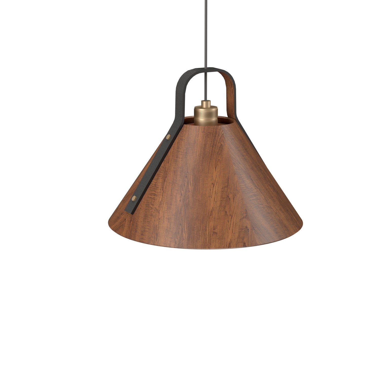 Accord Lighting - 1528.06 - One Light Pendant - Strap - Imbuia