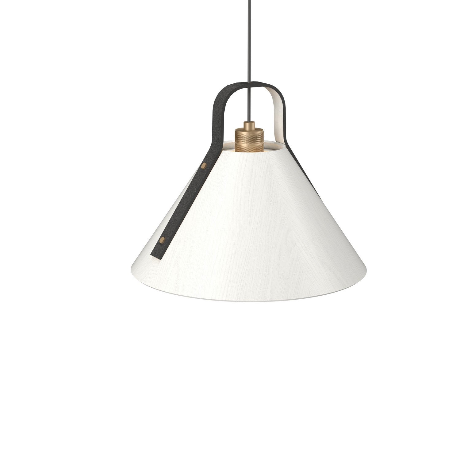 Accord Lighting - 1528.47 - One Light Pendant - Strap - Organic White