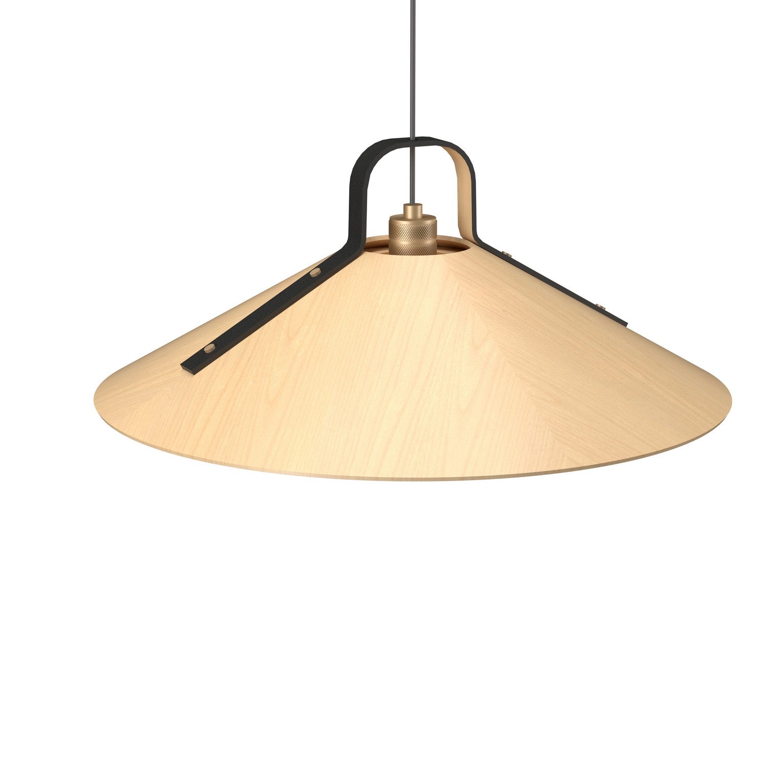 Accord Lighting - 1529.34 - One Light Pendant - Strap - Maple