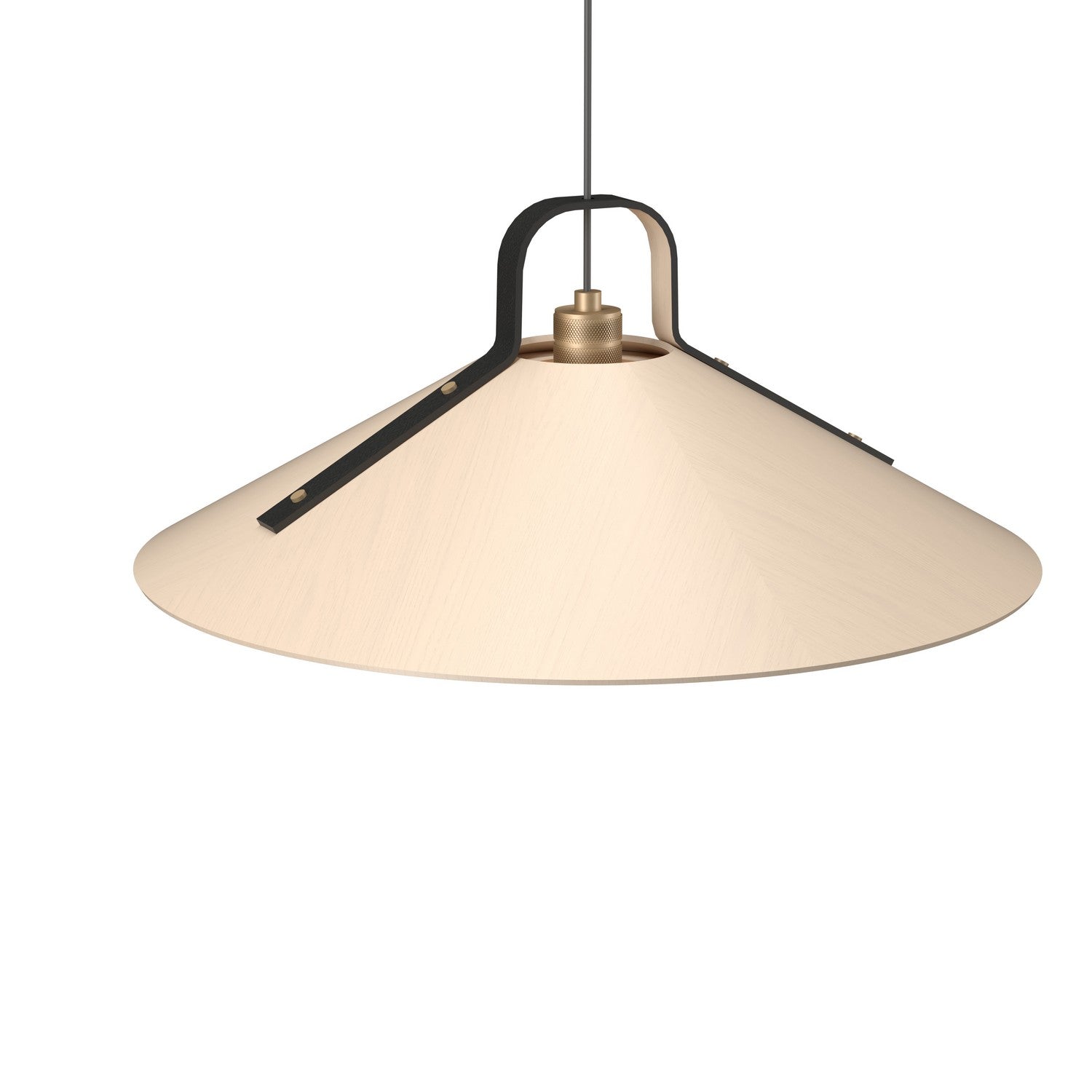 Accord Lighting - 1529.48 - One Light Pendant - Strap - Organic Cappuccino