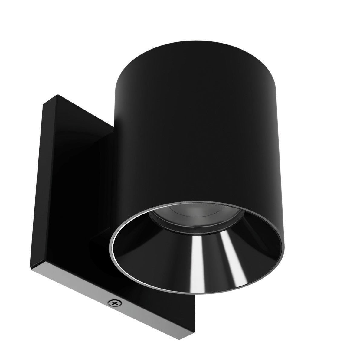 W.A.C. Lighting - W4R-NCS-BKBK - LED Wall Mount - Zoron - Black/Black