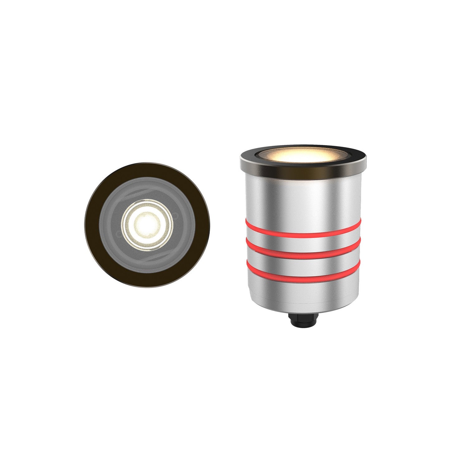 W.A.C. Lighting - RM-2011-30-BS - LED Inground Indicator Light - Indicator - Bronze Stainless Steel
