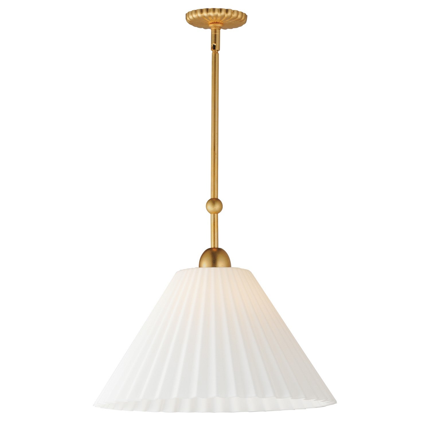 Maxim - 18319SWGL - One Light Pendant - Kismet - Gold Leaf