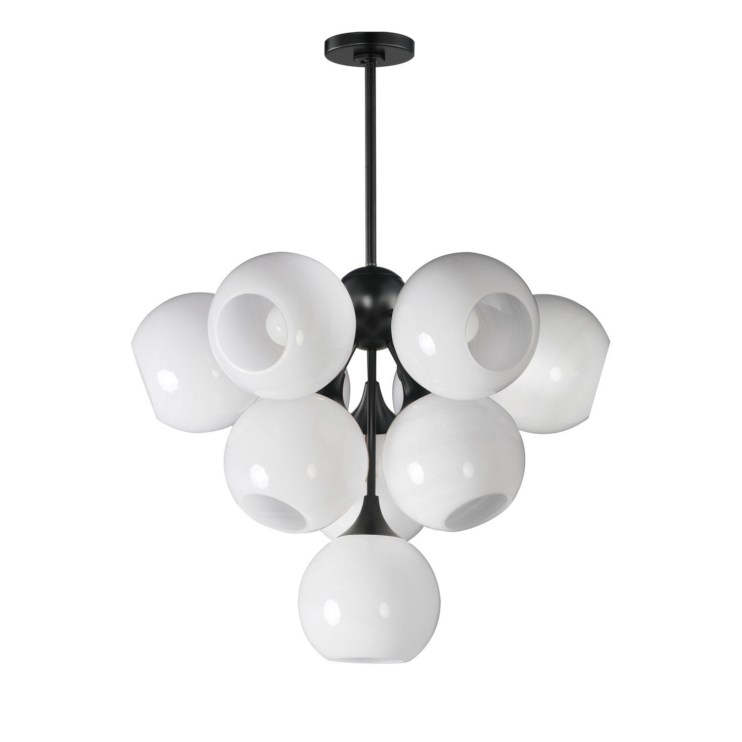 Maxim - 21228MRBK - Ten Light Pendant - Neve - Black