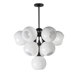 Maxim - 21228MRBK - Ten Light Pendant - Neve - Black