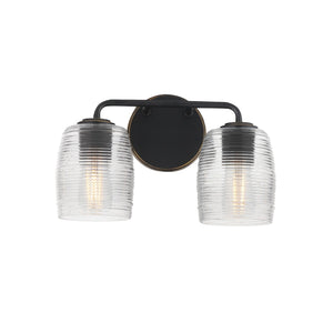 Maxim - 21412CRKB - Two Light Wall Sconce - Honey - Kentucky Bronze