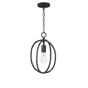 Maxim - 21841BS - One Light Mini Pendant - Martel - Blacksmith