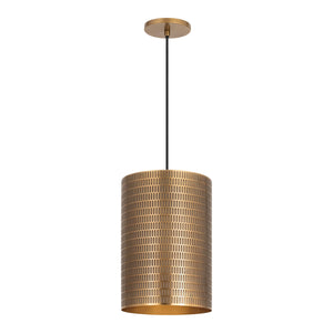 Maxim - 29123WBR - One Light Pendant - Shaka - Weathered Brass