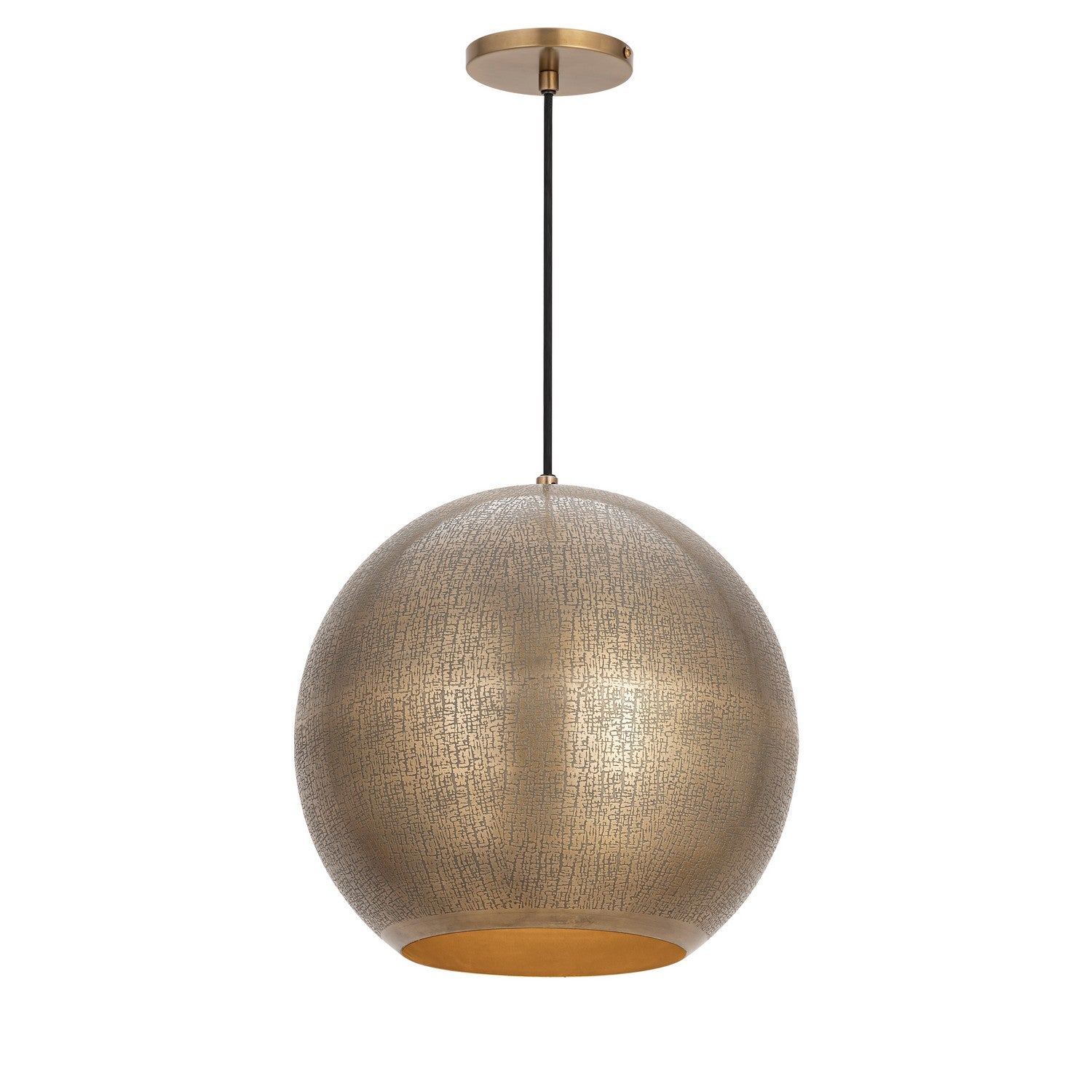 Maxim - 29132WBR - One Light Pendant - Aurelia - Weathered Brass