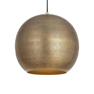 Maxim - 29133WBR - One Light Pendant - Aurelia - Weathered Brass