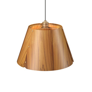 Accord Lighting - 1536.12 - One Light Pendant - Element - Teak