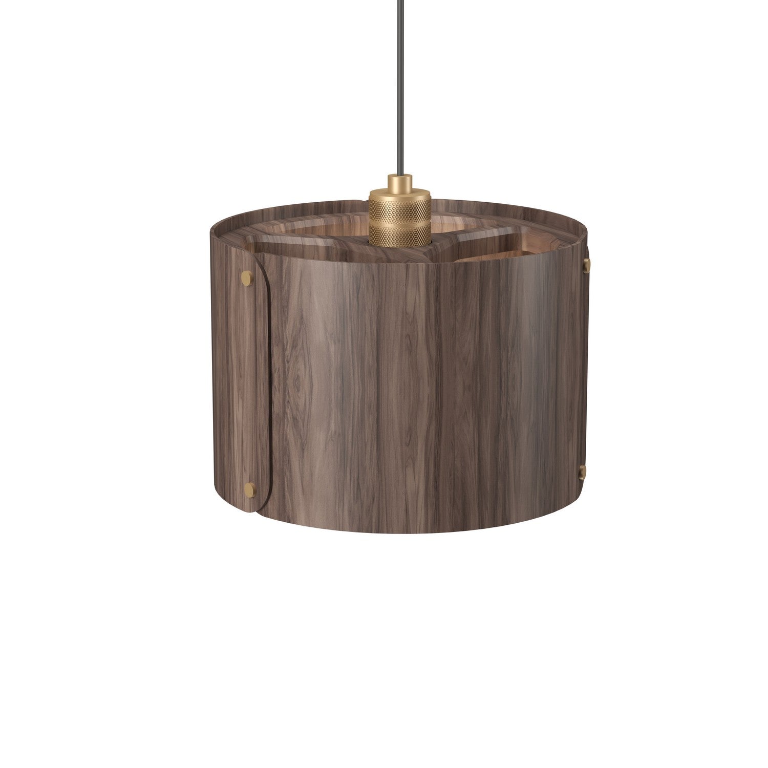 Accord Lighting - 1539.18 - One Light Pendant - Element - American Walnut