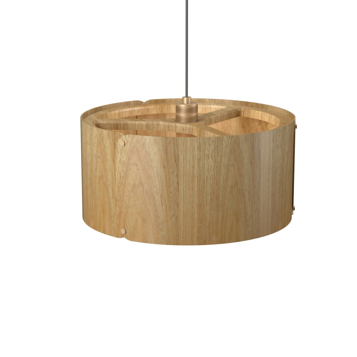 Accord Lighting - 1540.09 - One Light Pendant - Element - Louro Freijo