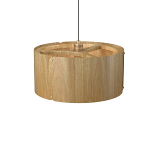 Accord Lighting - 1540.09 - One Light Pendant - Element - Louro Freijo