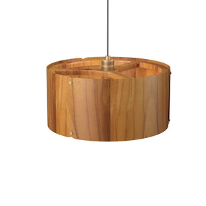 Accord Lighting - 1540.12 - One Light Pendant - Element - Teak