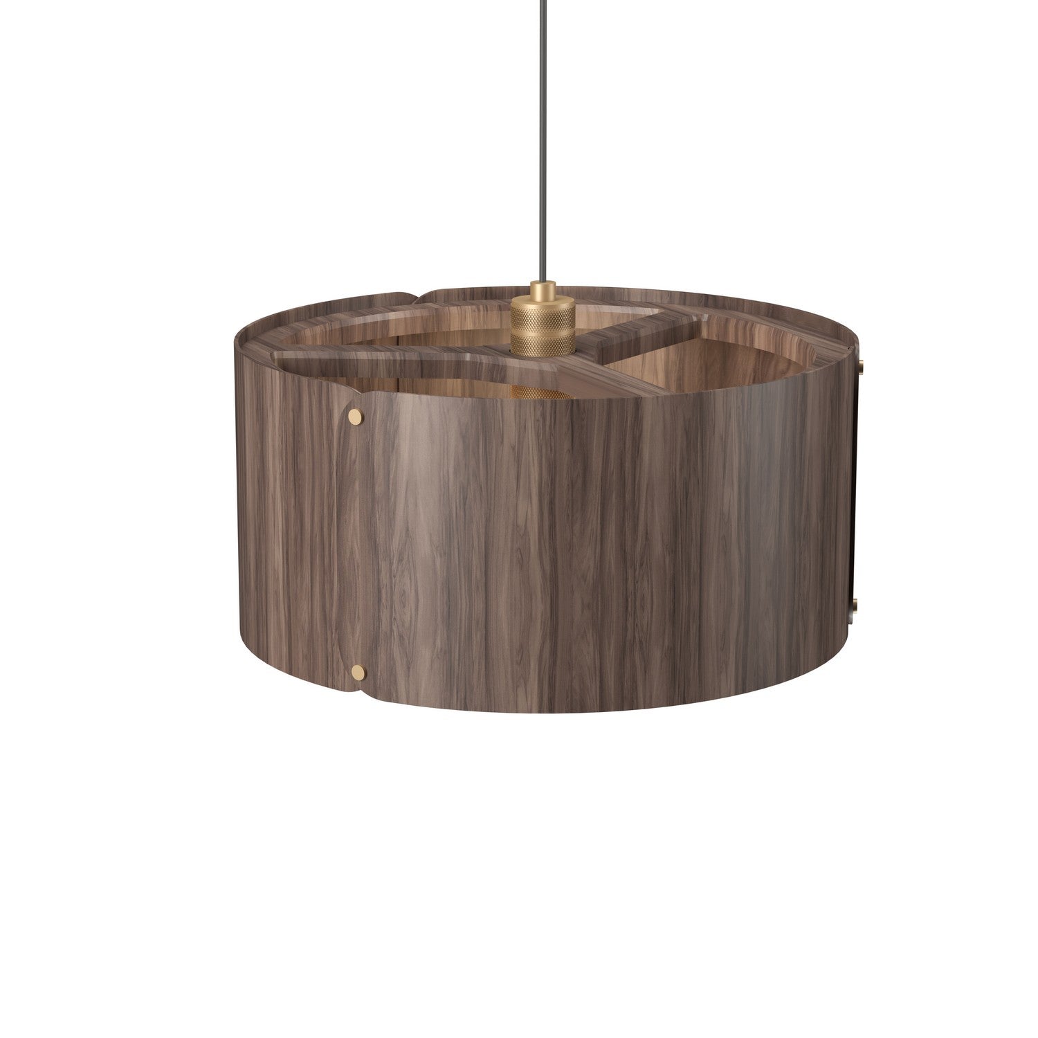Accord Lighting - 1540.18 - One Light Pendant - Element - American Walnut