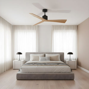 Visual Comfort Fan - 3ADR52MBK - 52" Ceiling Fan - Adler 52 - Midnight Black