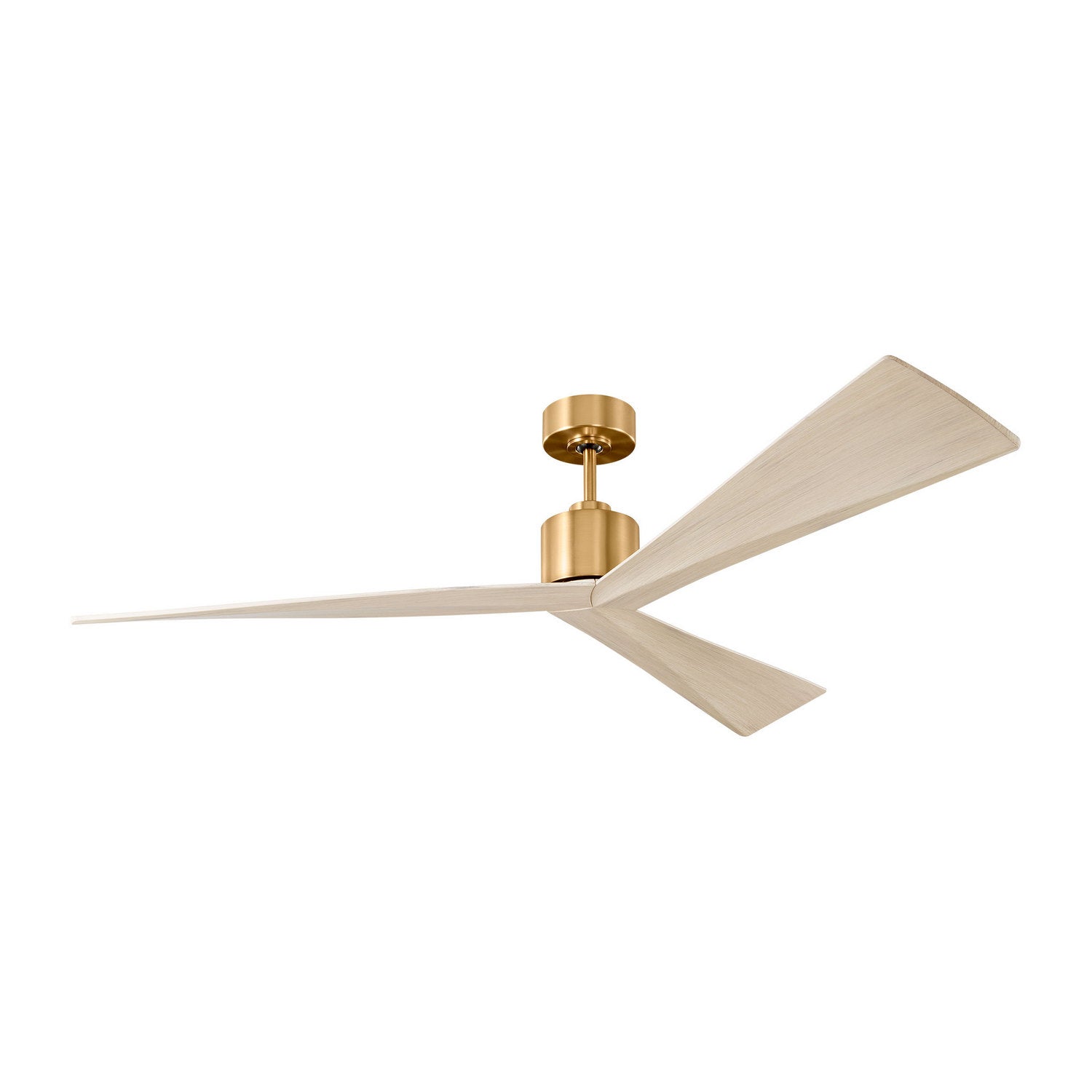 Visual Comfort Fan - 3ADR60BBSWWO - 60" Ceiling Fan - Adler 60 - Burnished Brass